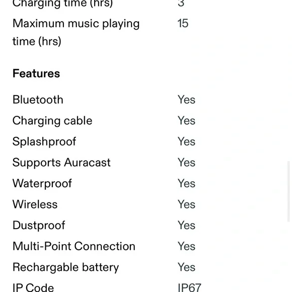 JBL Portable Speaker - White with Multicolor Accents - Picture 4 of 4